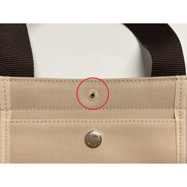 訳あり ホック不良、保護袋なし エルベシャプリエ Herve Chapelier  