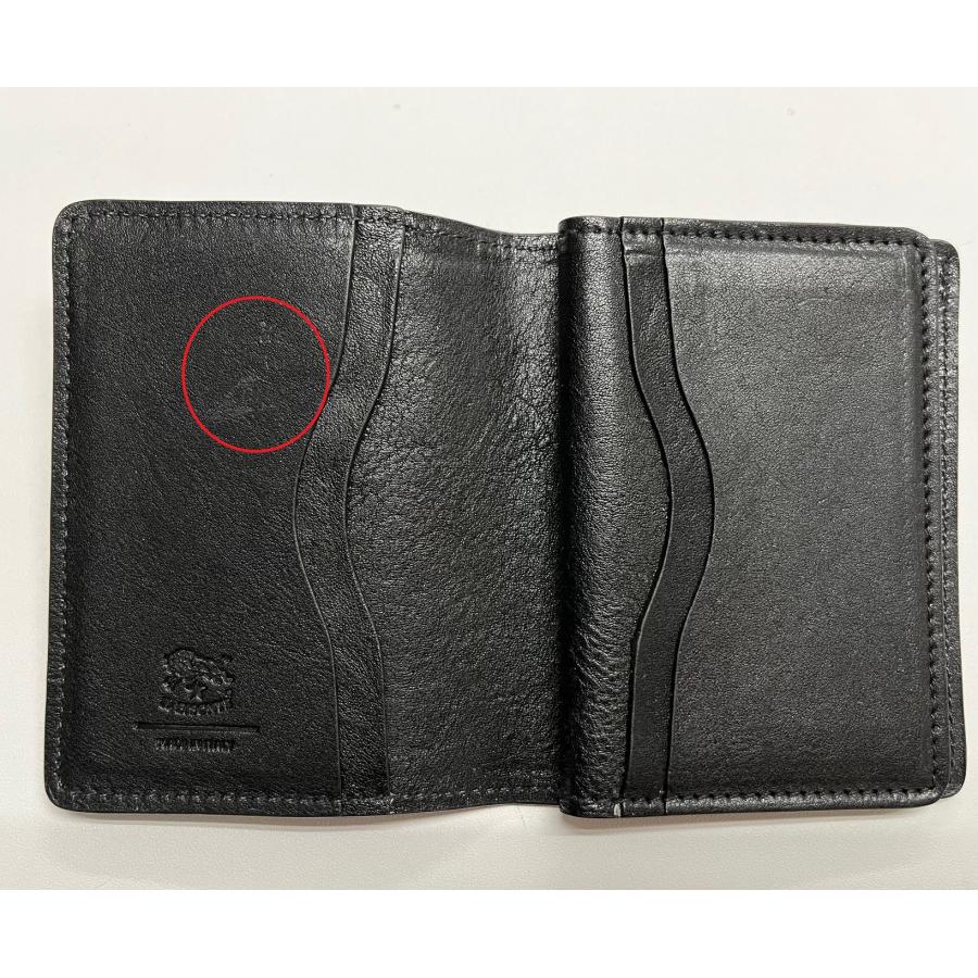 訳あり 内側ブランドロゴの上部に傷あり IL BISONTE イルビゾンテ