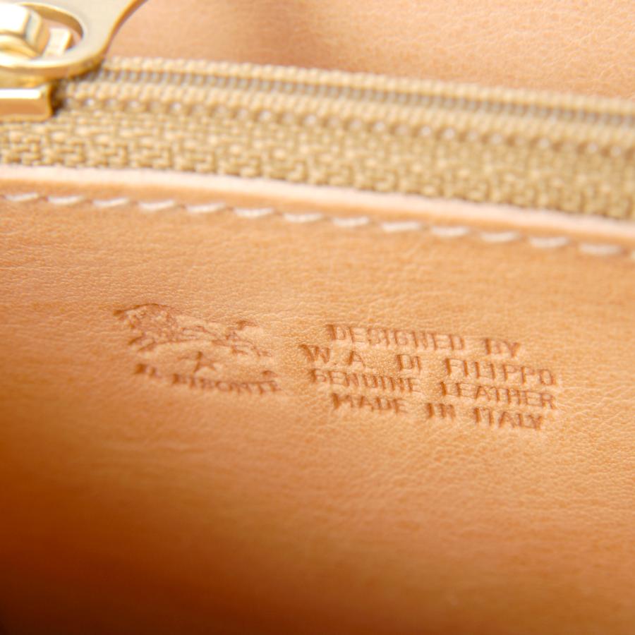 訳あり 全体的に色焼け、色ムラあり イルビゾンテ IL BISONTE 長財布