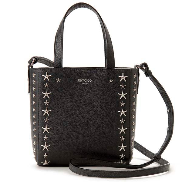 訳あり 保護袋なし JIMMY CHOO ジミーチュウ ミニ トートバッグ