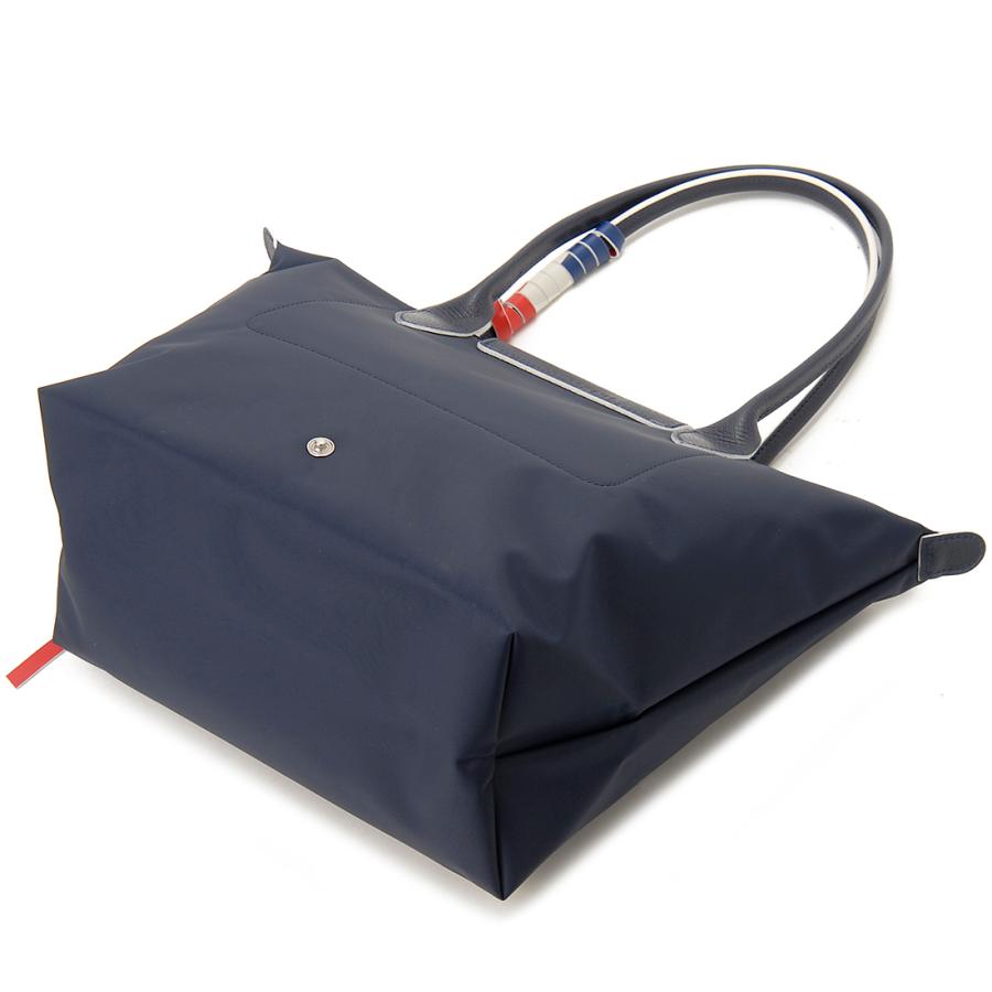 LONGCHAMP（ロンシャン） 訳あり 正面フタ部分に革はがれあり トート