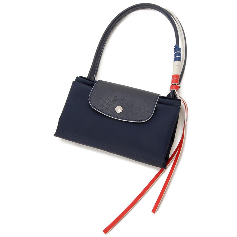 LONGCHAMP（ロンシャン） 訳あり 正面フタ部分に革はがれあり トート