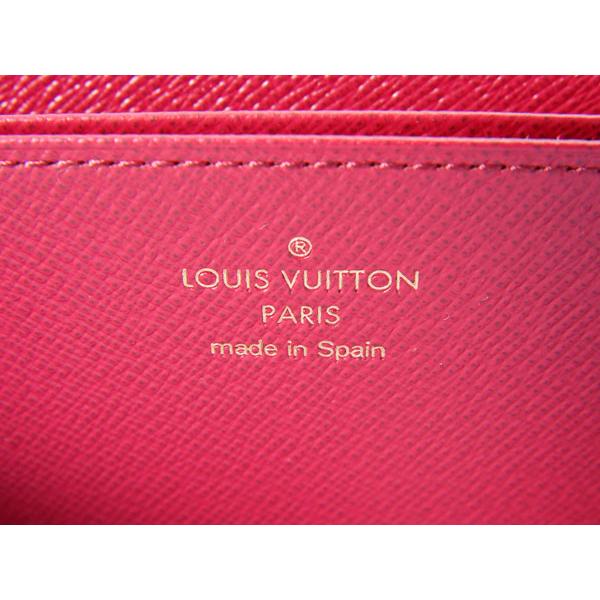 訳あり　内側カード入れ部分に傷あり　ルイヴィトン LOUIS VUITTON ラウンドファスナー長財布 M41895 モノグラム ジッピーウォレット｜s-select｜05