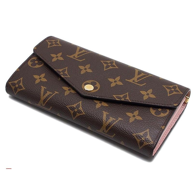 美品 ルイ・ヴィトン ポルトフォイユ・サラ M62235 値下げ不可 LOUIS VUITTON 訳あり ファスナー色ハゲ ホックキズ小 返品不可
