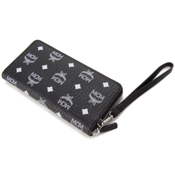 MCM 訳あり SALE 付属箱つぶれ エムシーエム ラウンドファスナー