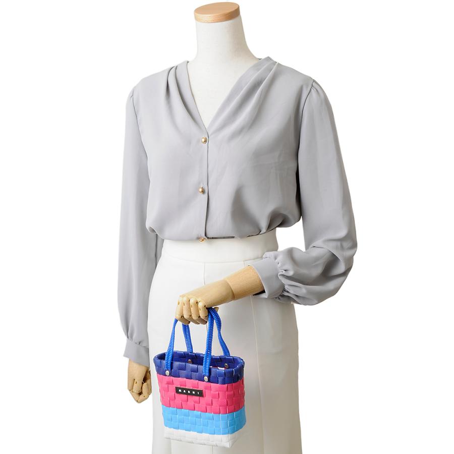 訳あり 持ち手付け根部分、裏地が見えている MARNI マルニ