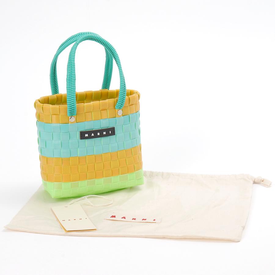 訳あり 複数織り込み不良あり MARNI マルニ ハンドバッグ かご