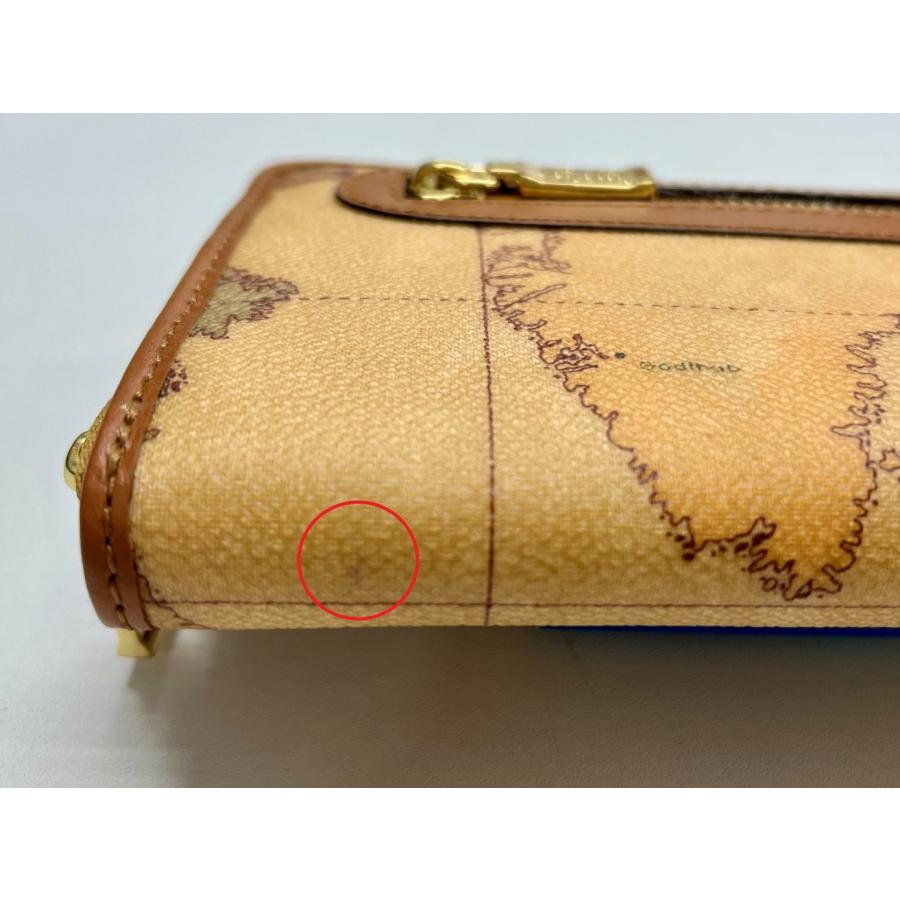 訳あり 正面左下に汚れあり プリマクラッセ PRIMA CLASSE 長財布 CW028 6000 ラウンドファスナー長財布 ブラウン メンズ ...