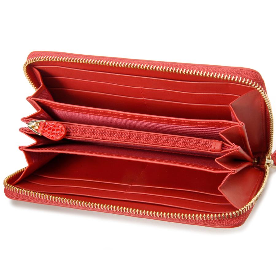 クリアランスセール 訳あり 多少キズ・くもりあり クロコダイル 長財布