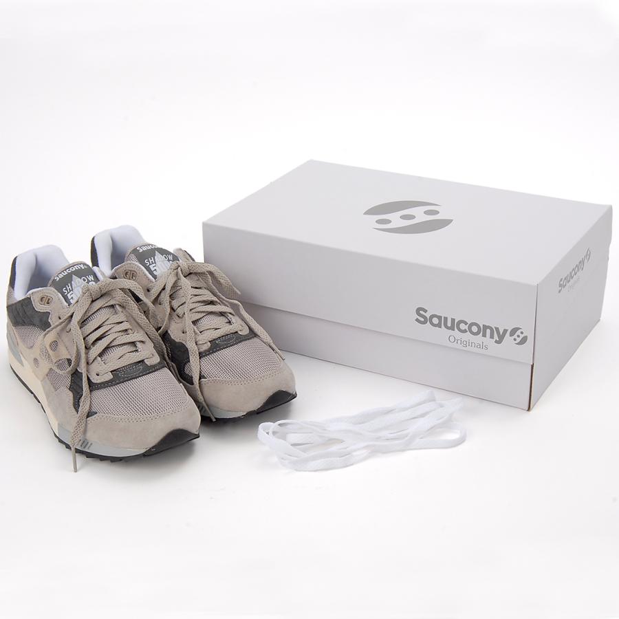 訳あり 箱不良 SAUCONY サッカニー スニーカー 27.5cm メンズ グレー