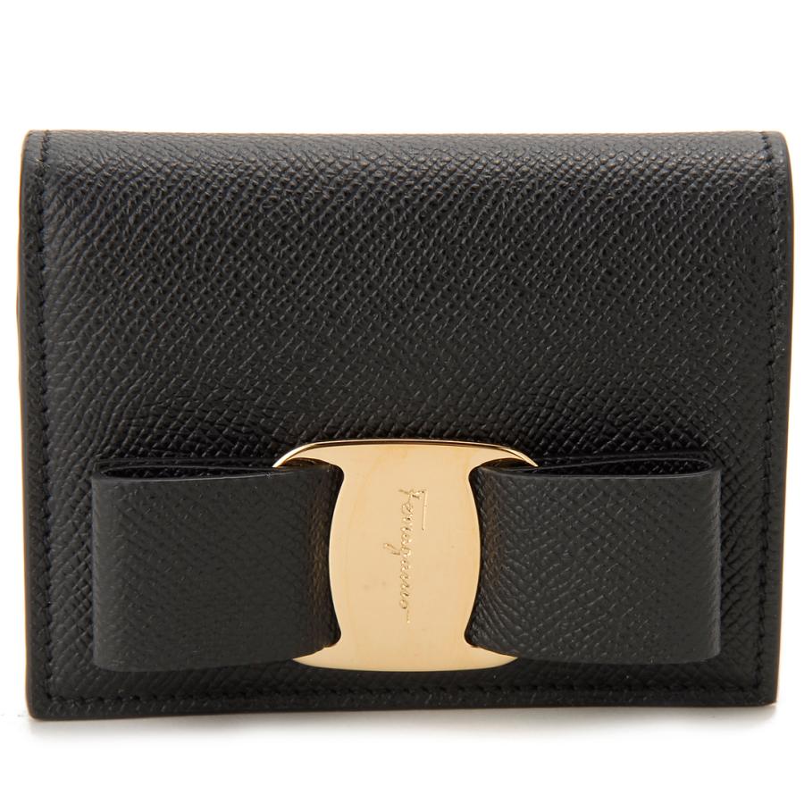 訳あり 箱不良 Ferragamo フェラガモ 二つ折り財布 レディース