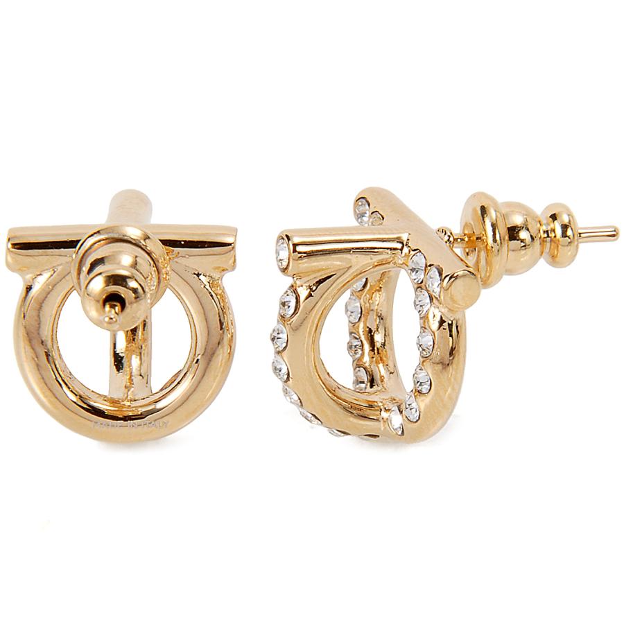 訳あり 箱不良 フェラガモ Ferragamo ピアス レディース ゴールド 76