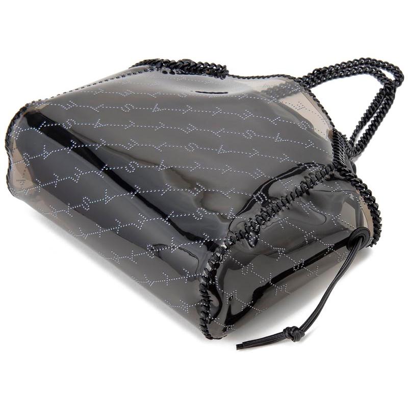 訳あり　表面全体の素材劣化　ステラマッカートニー Stella McCartney トートバッグ 557962 W8463 1116 モノグラム クリア ヒューム レディース 超paypay祭 訳あり 表面全体の素材劣化 ステラマッカートニー Stella