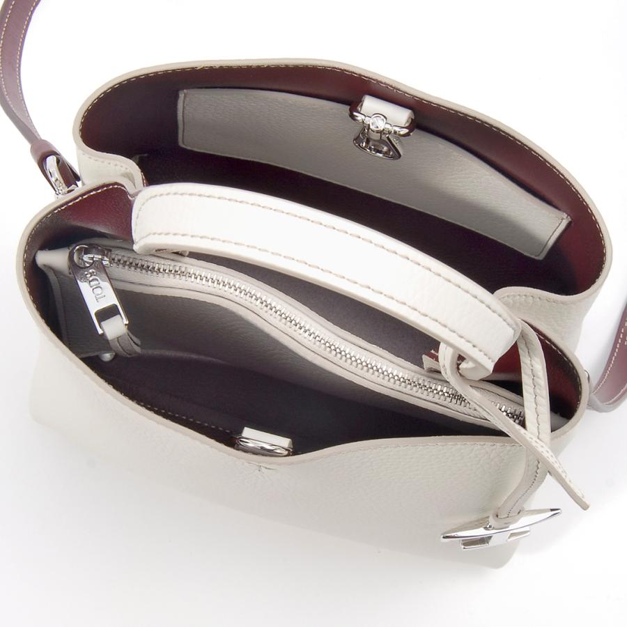 訳あり チャームなし TOD'S トッズ ハンドバッグ キャメル レディース