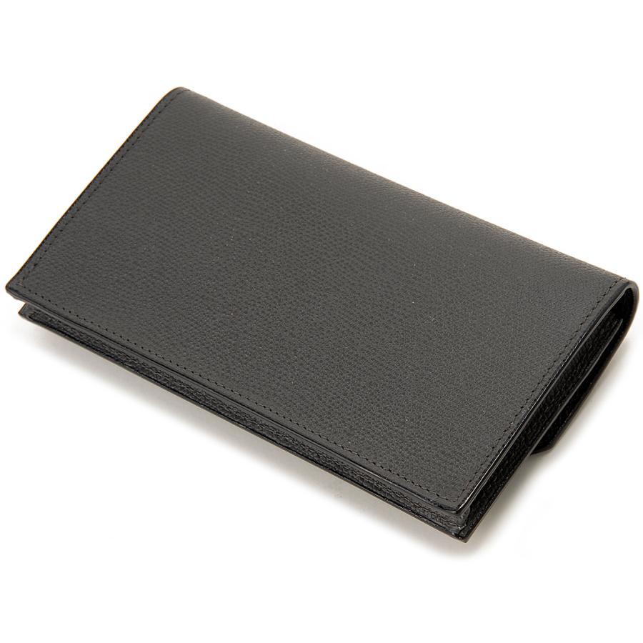 Valextra 札入れ長財布 ダークグレー Valextra（ヴァレクストラ） 訳あり 箱不良 財布 長財布 レディース