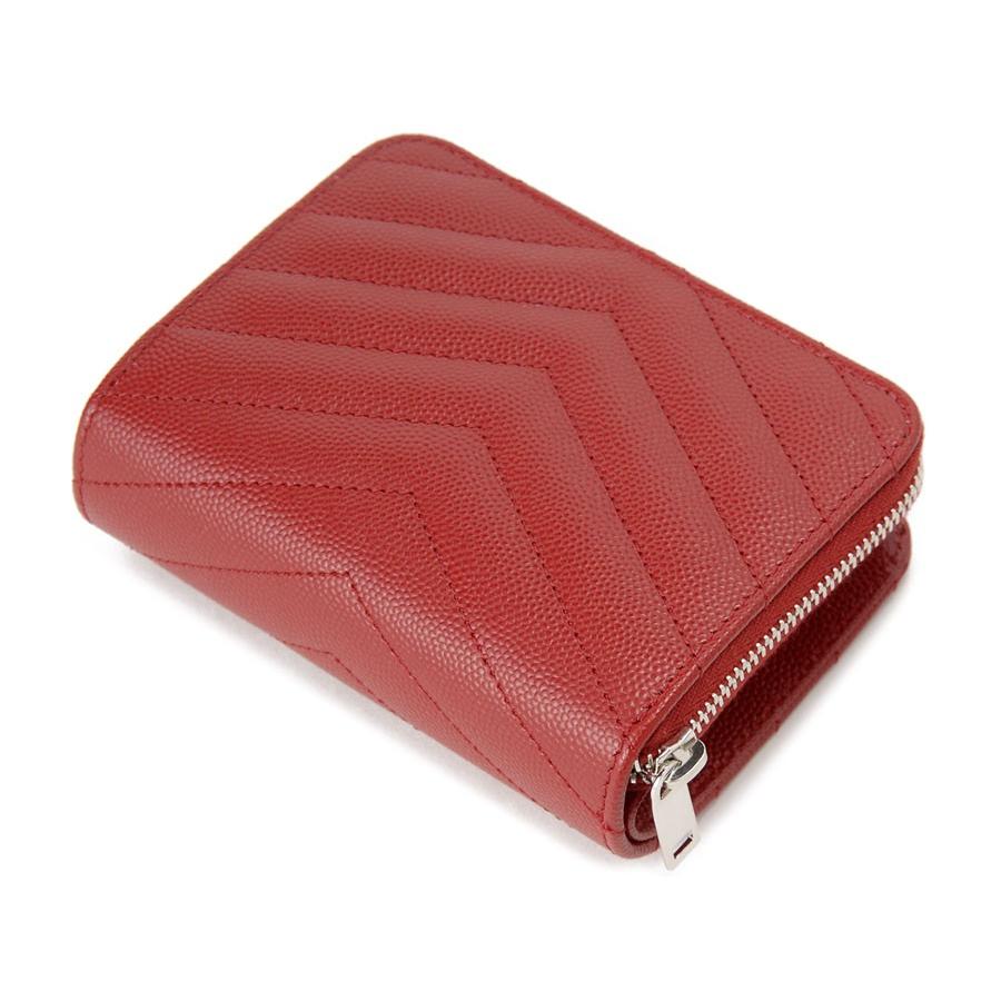 訳あり フファスナー少し固い カード類なし サンローラン パリ Saint Laurent 二つ折り財布 Bow02 6805 ルージュ レッド 新品 送料無料 W Ysl2 S Select 通販 Yahoo ショッピング