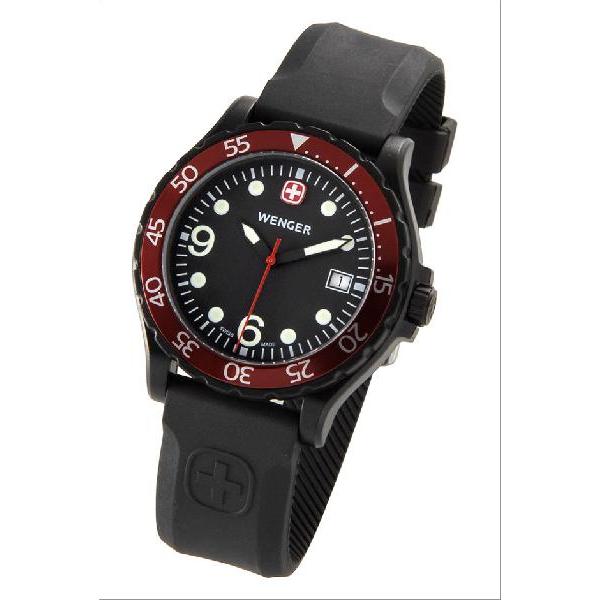 WENGER（ウェンガー） レンジャー 70903 ブラック ラバーベルト メンズ