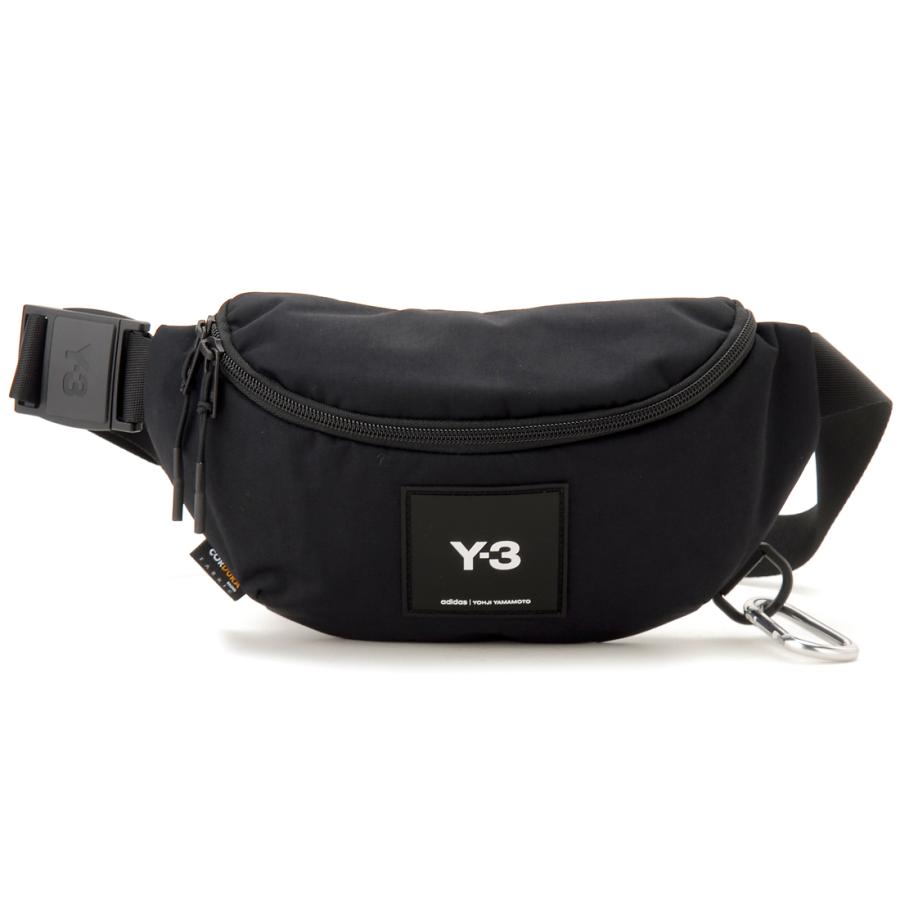 Y-3 ボディバッグ ブラック Y-3（ワイスリー）の「Y-3 X BODY BAG（ボディバッグ/ウエストポーチ