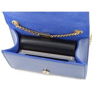 YSL ダークブルー ショルダーバッグ Yves Saint Laurent イヴ・サンローラン ショルダーバッグ