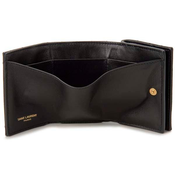 SAINT LAURENT 二つ折り財布 668274 BOWA1 1000 SAINT LAURENT PARIS サンローラン パリ 三つ折り財布