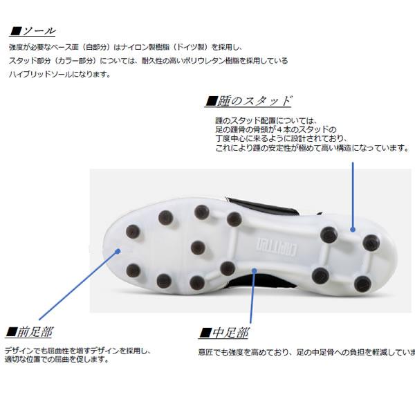 CAPITTEN（キャピテン） CAP10103 WHT/BLU サッカー スパイク Capitten