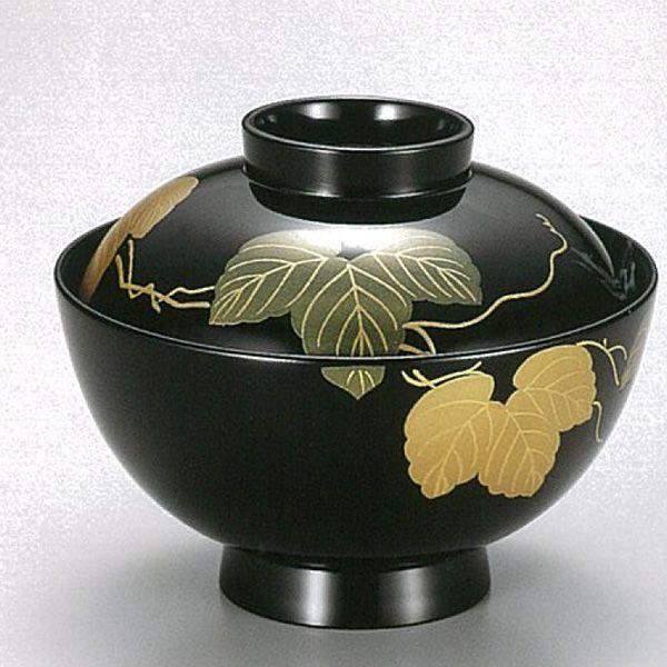 越前漆器4009-4　蔦（つた）　吸物椀　５客セット