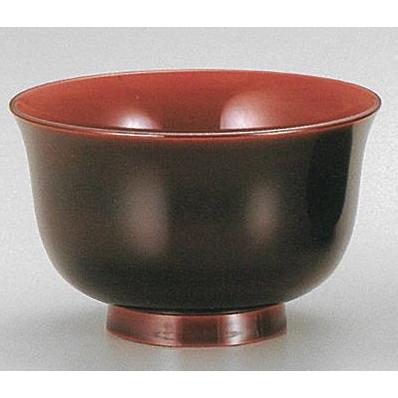 越前漆器4028-6 ゆり型汁椀 5客セット : 名入れギフト漆器のしもむら