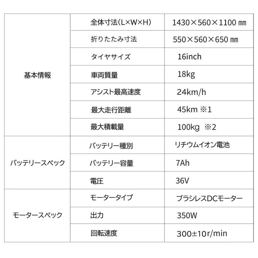 ASEEL 畳んで転がせる折りたたみ電動アシスト自転車 三つ折り 16インチ