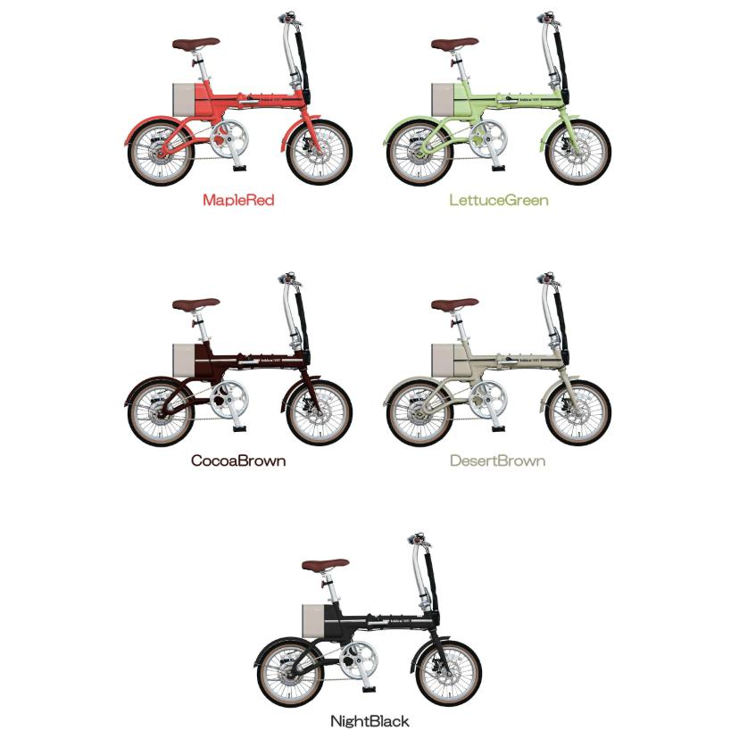 【引取限定】16インチ折りたたみ電動自転車、バッテリー2つ付き、動作良好中古 型式認定取得 tabico mini モバイルバッテリーにもなる折りたたみ電動