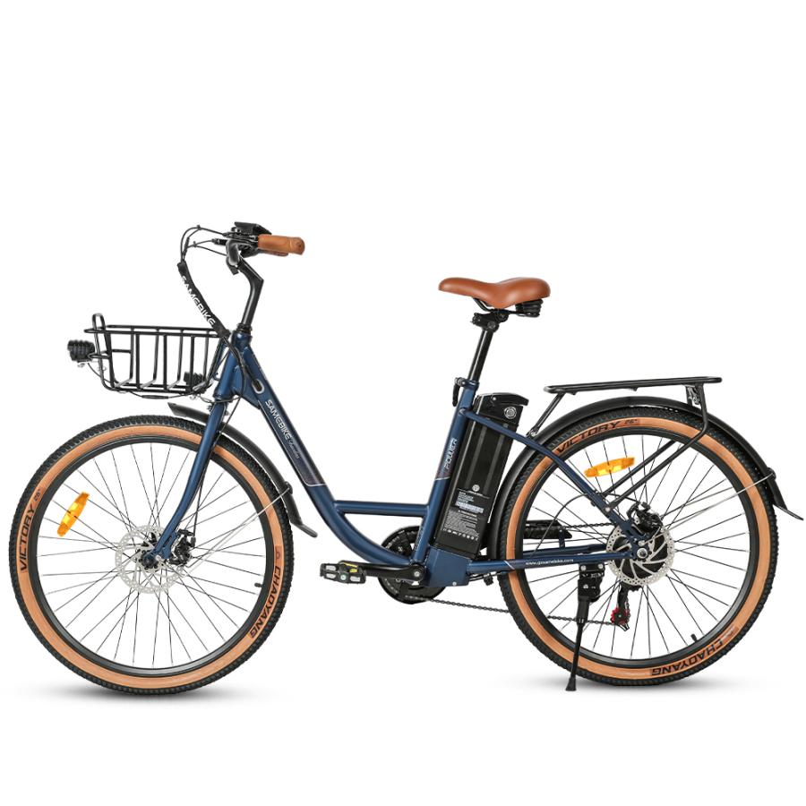 SAMEBIKE TDE10L 電動アシスト自転車 26インチ 最大走行距離60km 8Ah 5