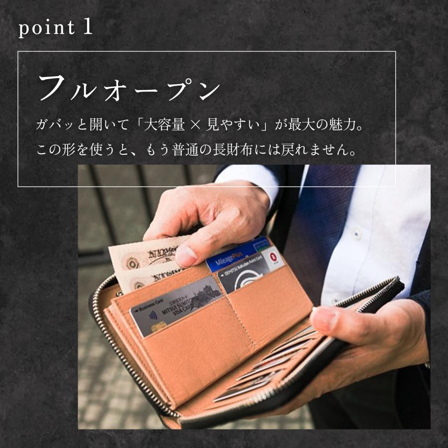 本革 ノート型カイマンクロコダイル革長財布 フルオープン パスポート  