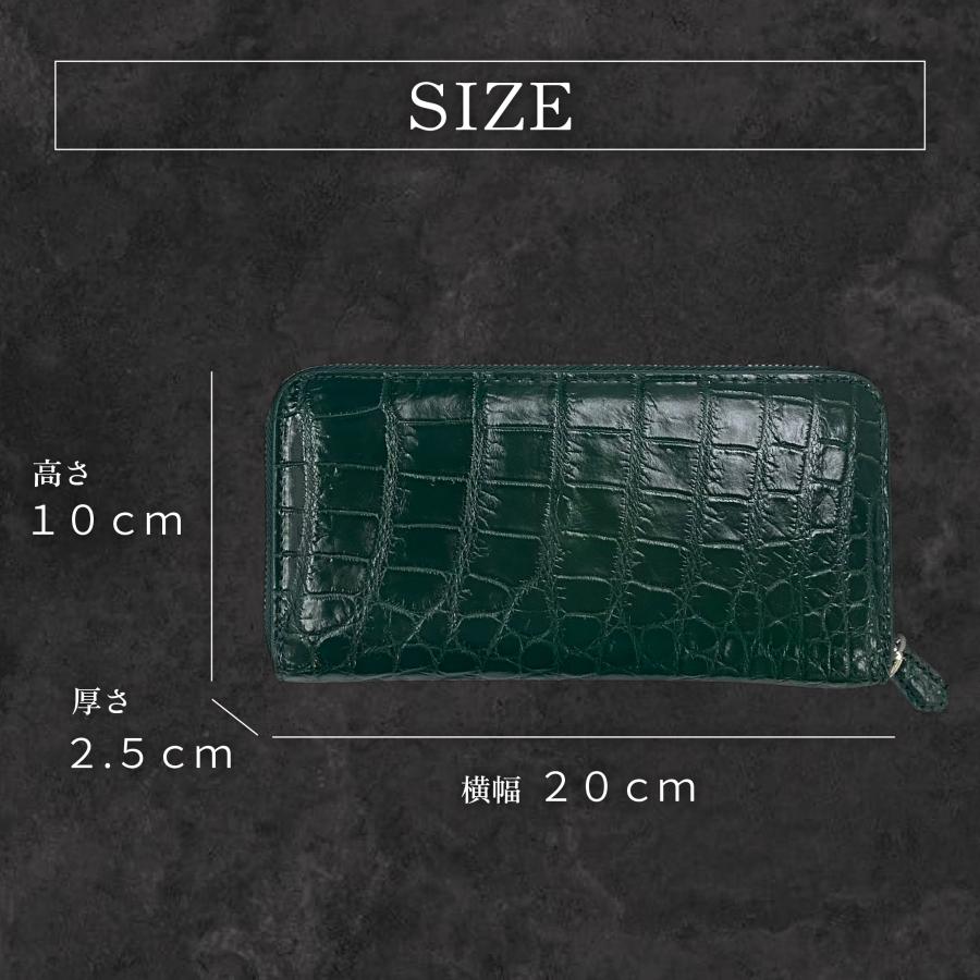 本革 シャムクロコダイル革長財布 選べる背or肚 ホーンバック 腹 本革 シャムクロコダイル革長財布 選べる背or肚 ホーンバック 腹