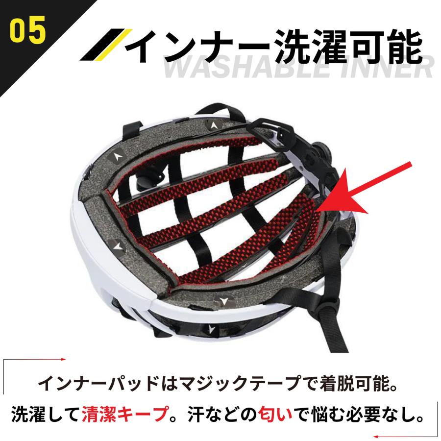 超軽量折りたたみヘルメット 自転車ヘルメット サイクル 頭囲