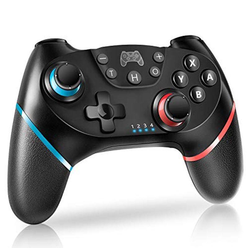 Switch 最終決算 コントローラー 無線bluetooth スイッチ プロコン 6軸ジャイロセンサー搭載 Hd振動 Tu
