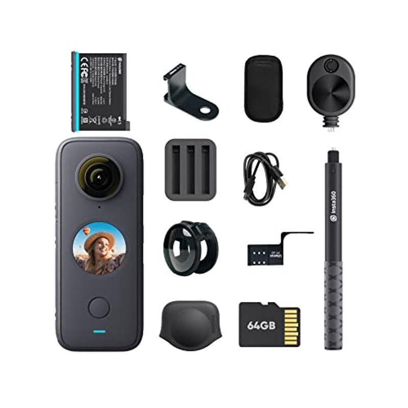 Insta360 360度動画 One X2 究極キット 360度アクションカメラ 5 7k 360度