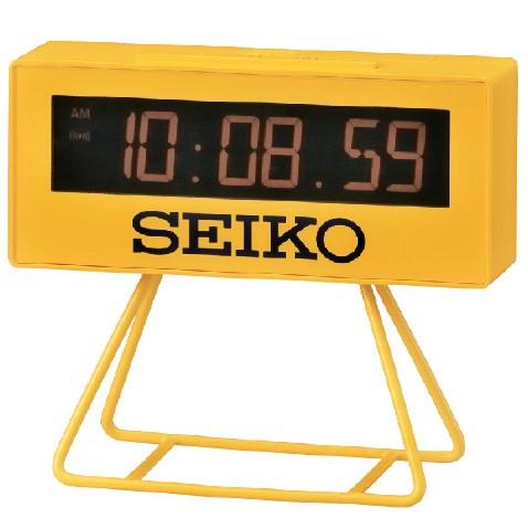 お取寄せ品 セイコークロック スポーツタイマー型目覚まし時計 Sq815y Sq815y セイコークロック専門店 時計広場 通販 Yahoo ショッピング