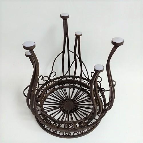 ガーデニング 雑貨 棚 花台 フラワースタンド アイアン