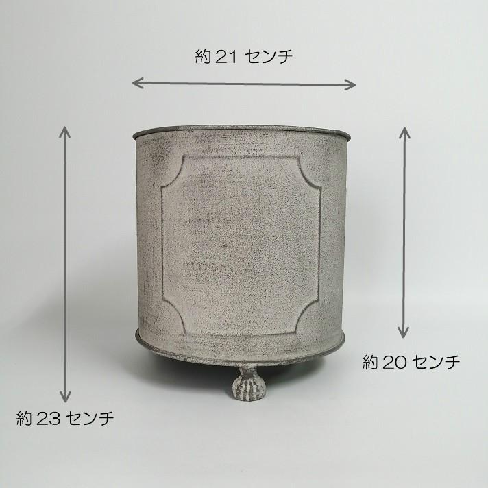 グリーンハウス 濃う アンティーク風ブリキバケツ L 2529-A グリーンハウス 濃う アンティーク風ブリキバケツ L 2529-A