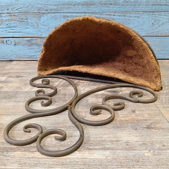 ガーデニング 雑貨 ハンギングバスケット アイアン 吊り下げ 壁掛け