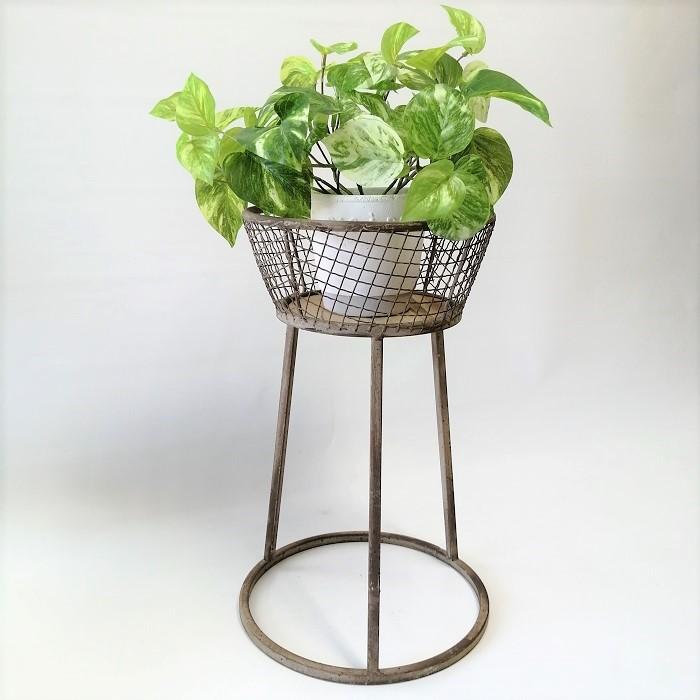 ガーデニング 雑貨 棚 花台 フラワースタンド アイアン アンティーク