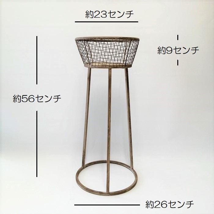 ガーデニング 雑貨 棚 花台 フラワースタンド アイアン