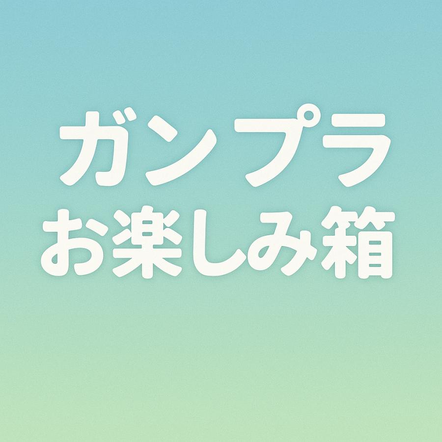 ガンプラお楽しみ箱 1 : ST SHOP - 通販 - Yahoo!ショッピング