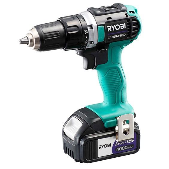 リョービ（RYOBI） 充電式ドライバドリル BDM-180 18V リチウムイオン 
