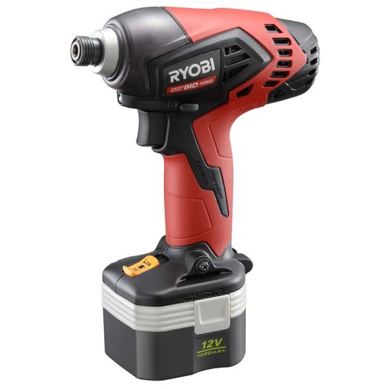 新品開封済　RYOBI インパクトドライバー BID-1250 12V リョービ（RYOBI） 充電式インパクトドライバーBID-1250 12Vニカド1.3