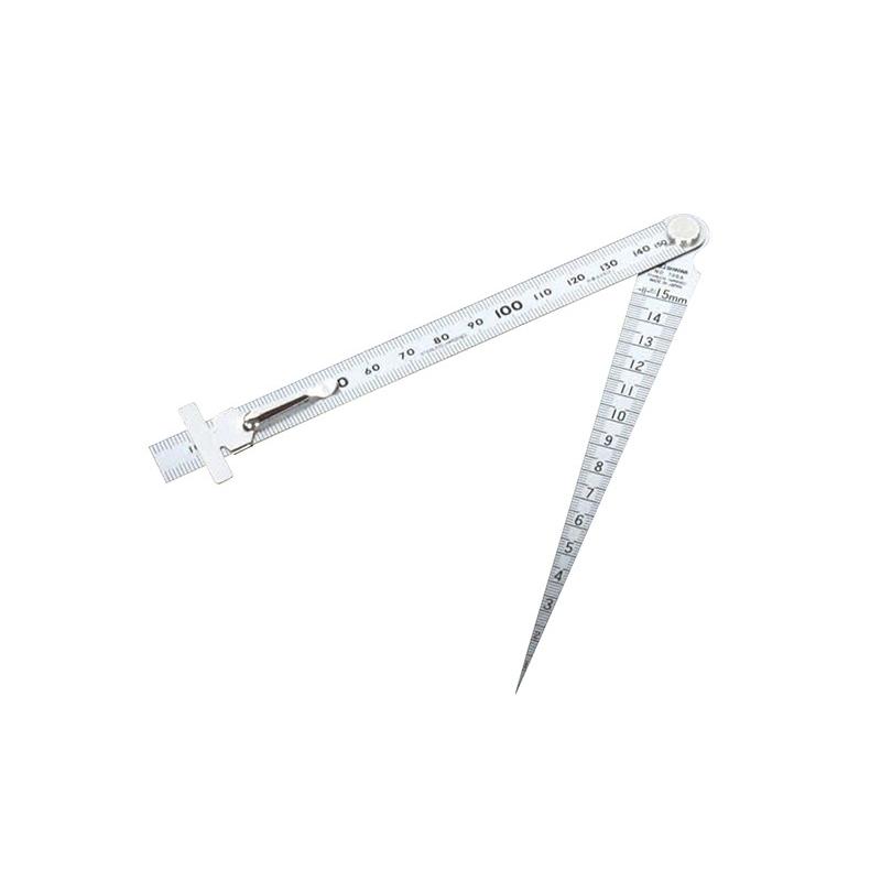 シンワ測定 テーパーゲージ 直尺付 62612 : 職人技ネット工房 - 通販