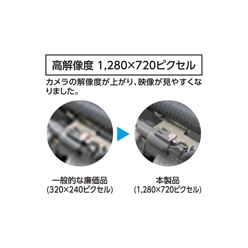 シンワ測定 モニタリングスコープ D φ5．2ポータブル 4．3インチ