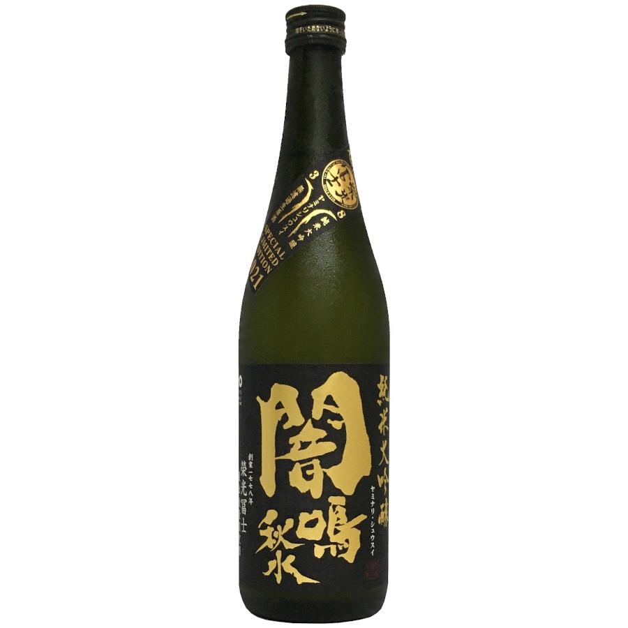 栄光冨士 純米大吟醸 無濾過生原酒 闇鳴秋水 720ml 要冷蔵 日本酒 清酒 四合瓶 山形 冨士酒造 限定品 秋の市 秋季 エイコーフジ ヤミナリ・シュウスイ|s-wine|02