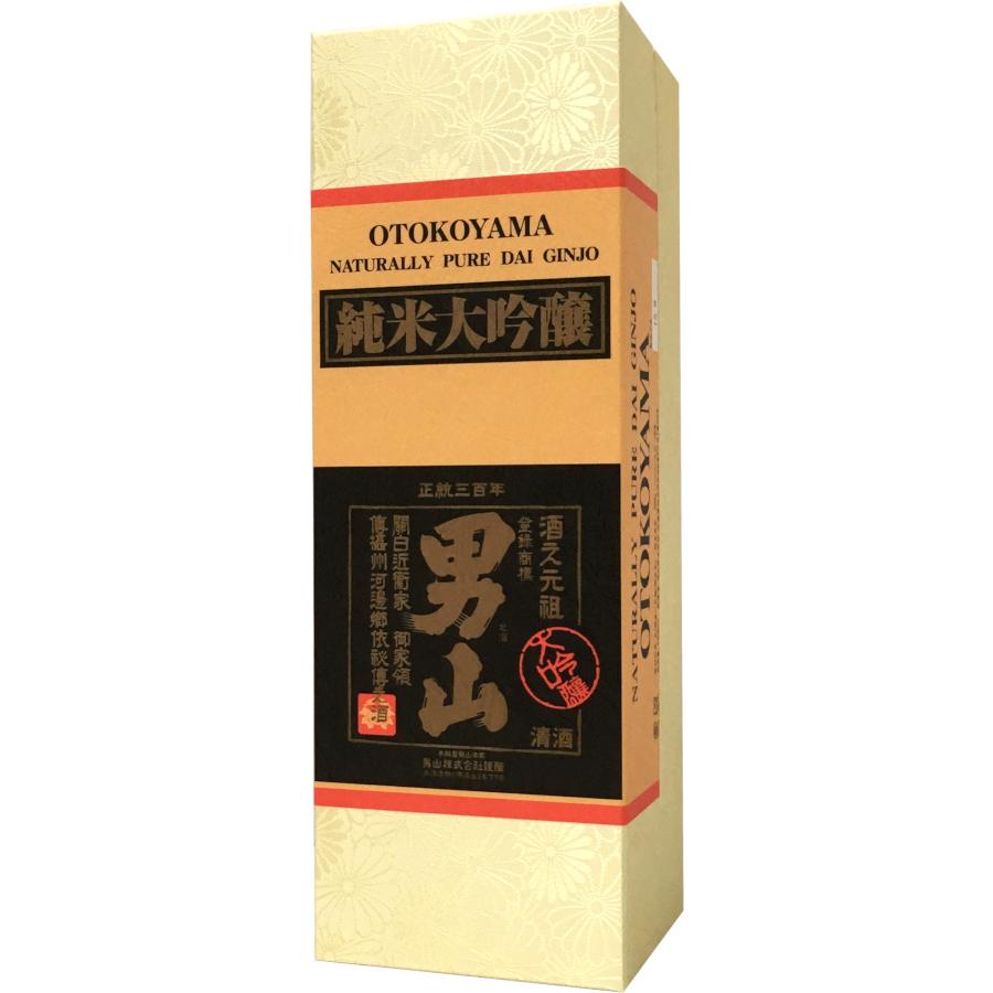 男山 純米大吟醸 箱入り 男山 純米大吟醸 720ml 箱入 取寄せ 名 日本酒/清酒 四合瓶 北海道