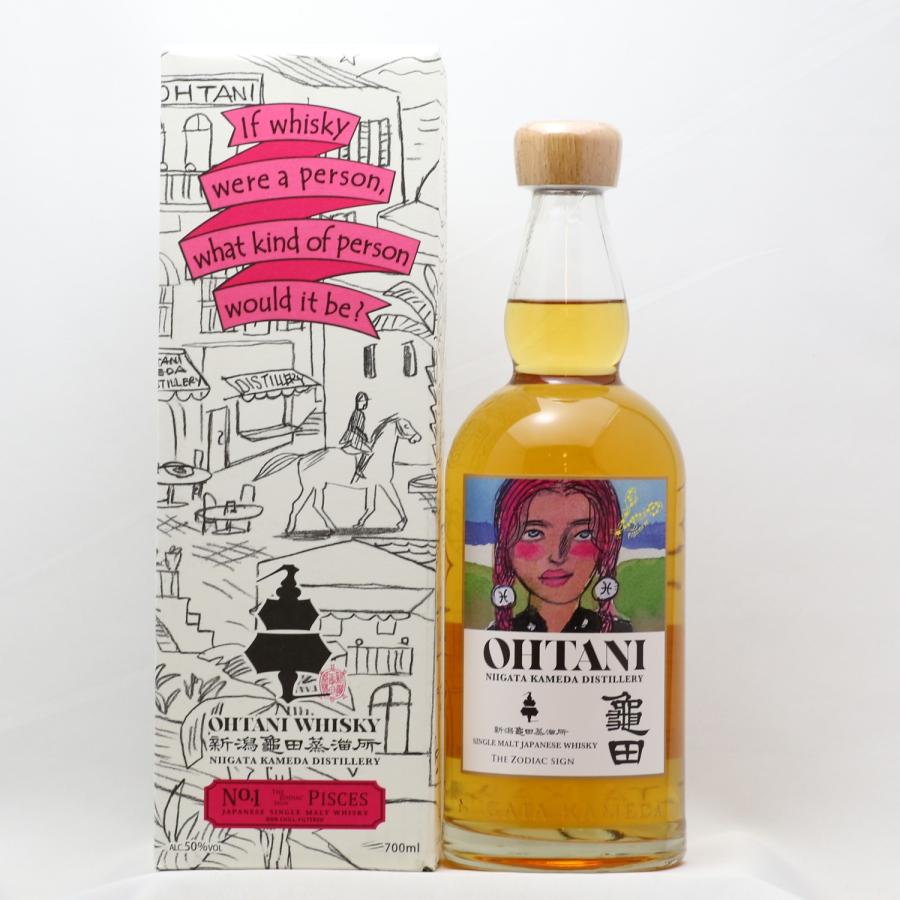 OHTANI WHISKY 新潟亀田 Zodiac sign series 「Pisces」 700ml
