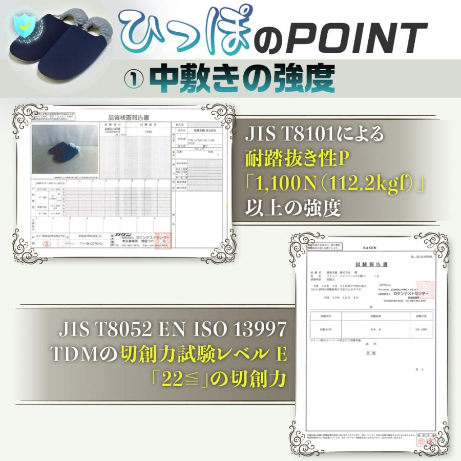 踏抜防止ルームシューズ 防災 スリッパ ルームシューズ 足裏踏抜防止 |  | 03